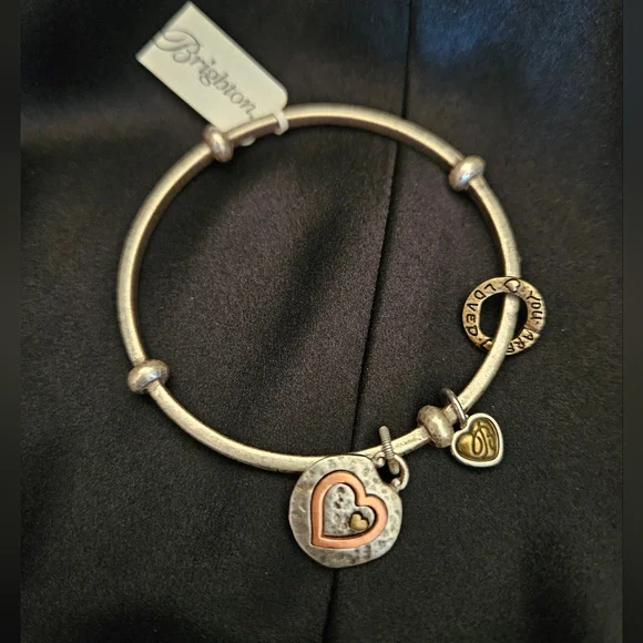 Brighton ART & SOUL Mother Love Family Bangle Bracelet. - Picture 7 of 8